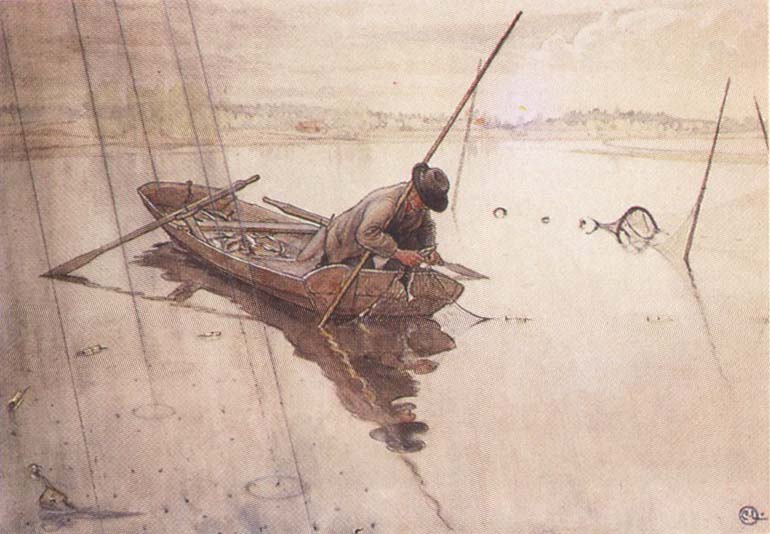 Carl Larsson Fishing